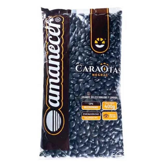 BULTO CARAOTAS NEGRAS AMANECER 20x400GR