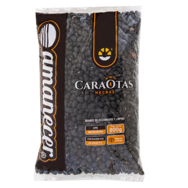 BULTO CARAOTAS NEGRAS AMANECER 15x800GR