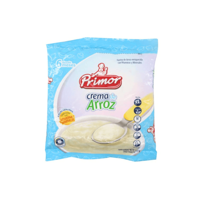 BULTO CREMA DE ARROZ PRIMOR 34x225GR