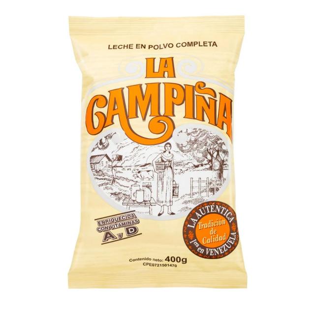 BULTO LECHE EN POLVO LA CAMPIÑA 12x400GR