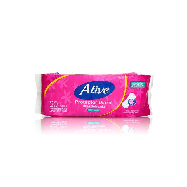 BULTO PROTECTORES DIARIOS ALIVE 72UNI