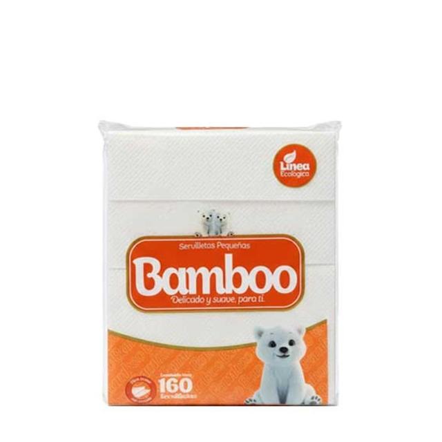 BULTO SERVILLETA BAMBOO PEQUEÑAS 16x160H